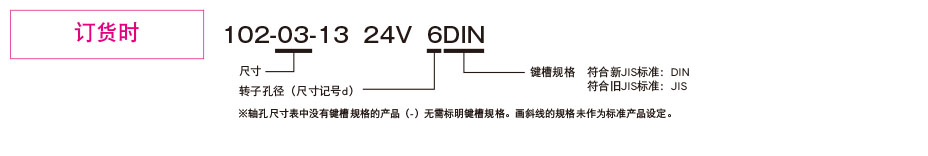 102-□-13(用于直接安装)
