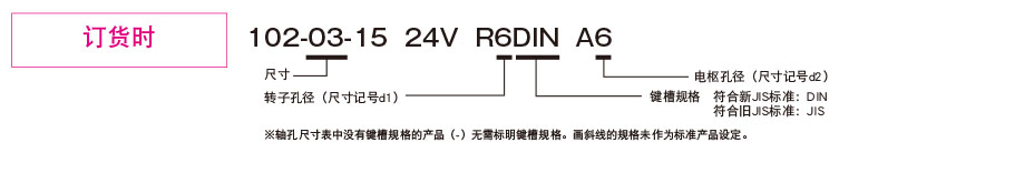 102-□-15(用于直轴)